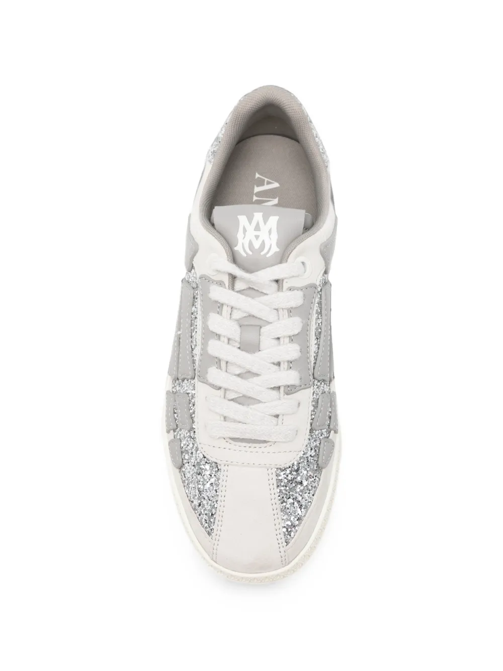 AMIRI Pacific Bones sneakers verfraaid met glitters Beige