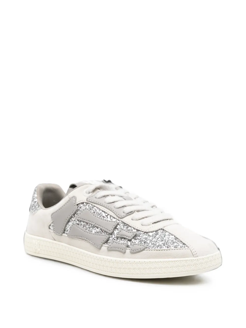 AMIRI Pacific Bones sneakers verfraaid met glitters Beige