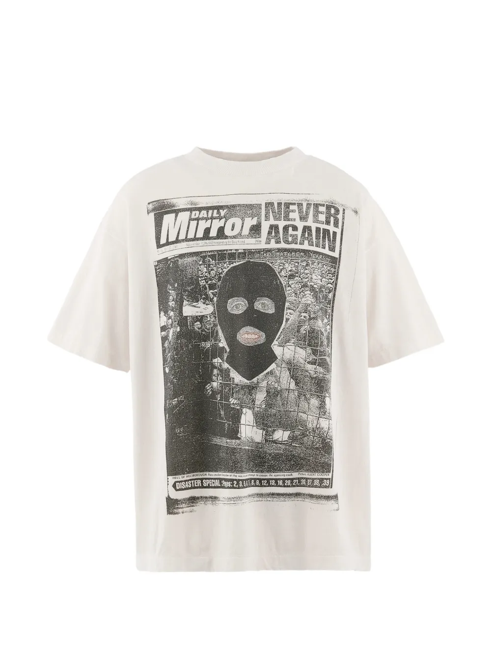 SAINT MXXXXXX graphic-print T-shirt - Toni neutri