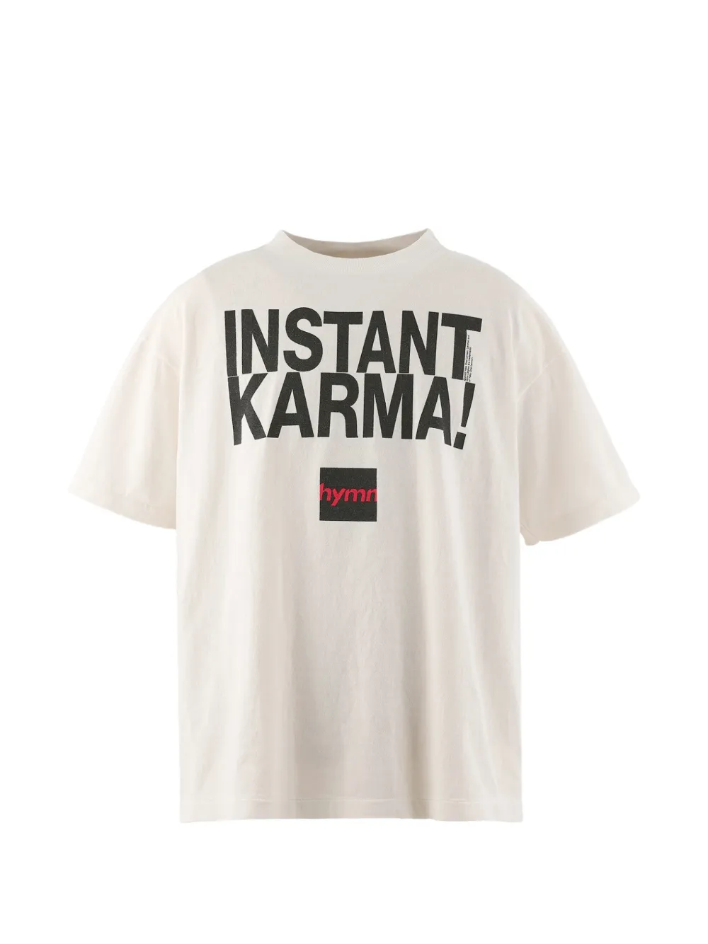 SAINT MXXXXXX graphic-print T-shirt - Toni neutri