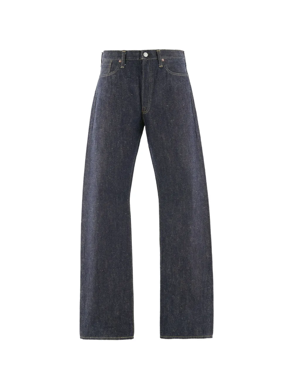 SAINT MXXXXXX contrast-stitch jeans - Blu