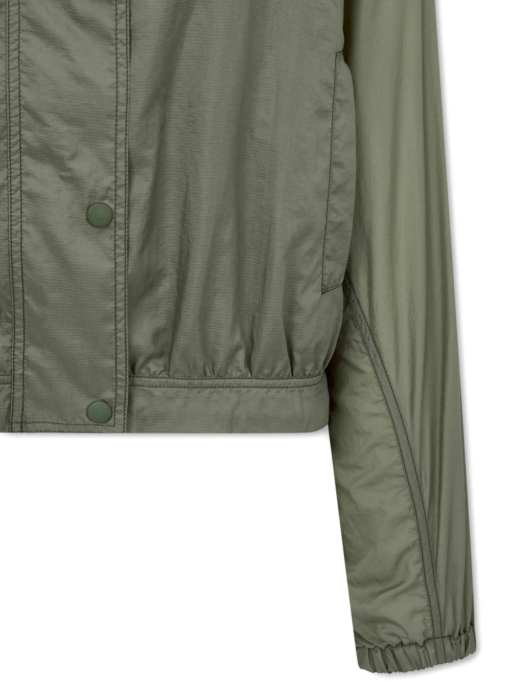 TOMBOY Oversized jack met capuchon Groen