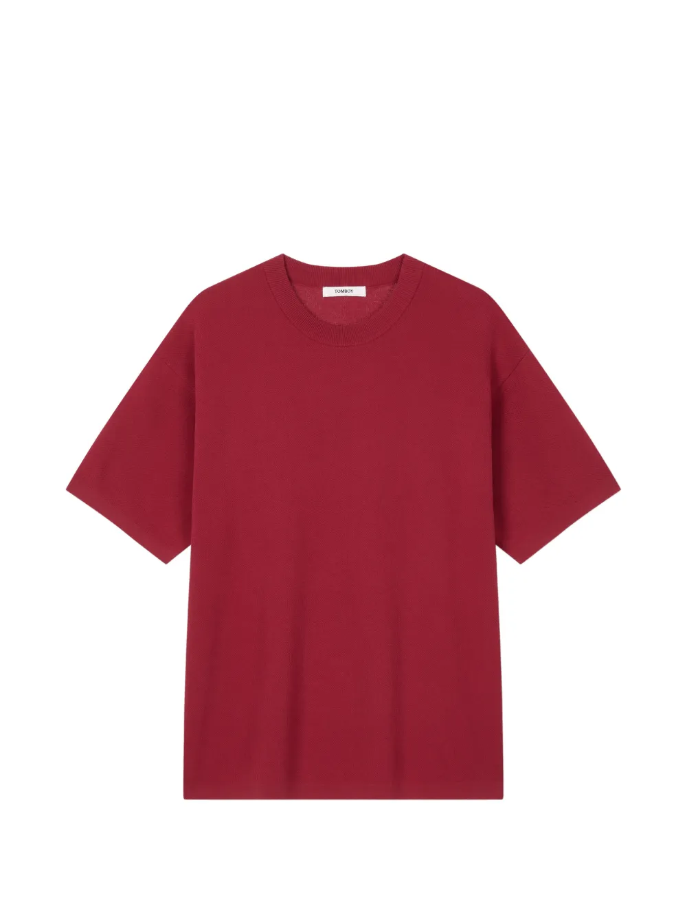 TOMBOY logo-print short-sleeve T-shirt - Rot