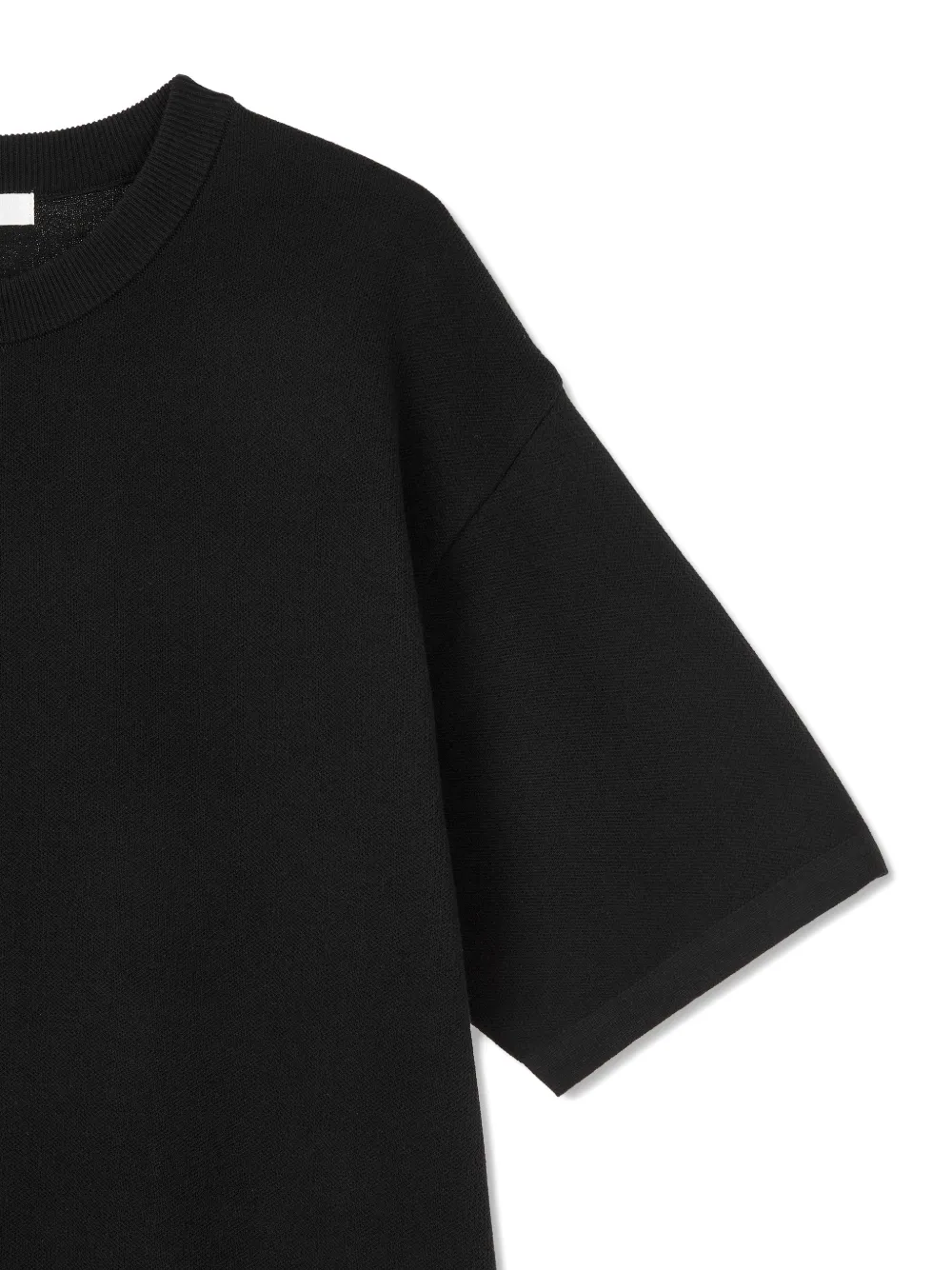TOMBOY T-shirt met logoprint Zwart