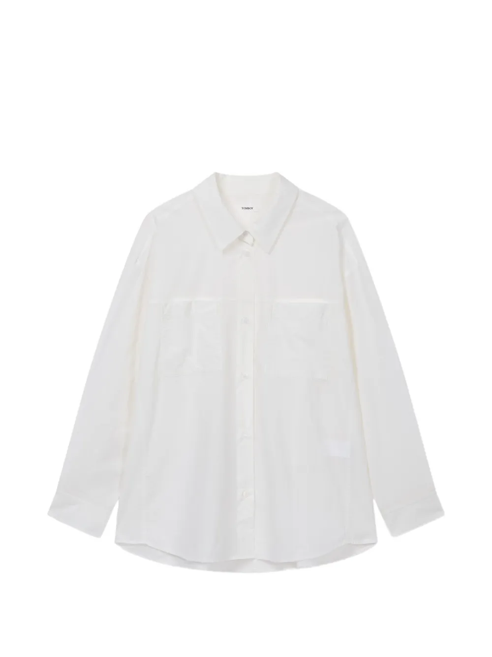 TOMBOY chest-pocket shirt - Bianco