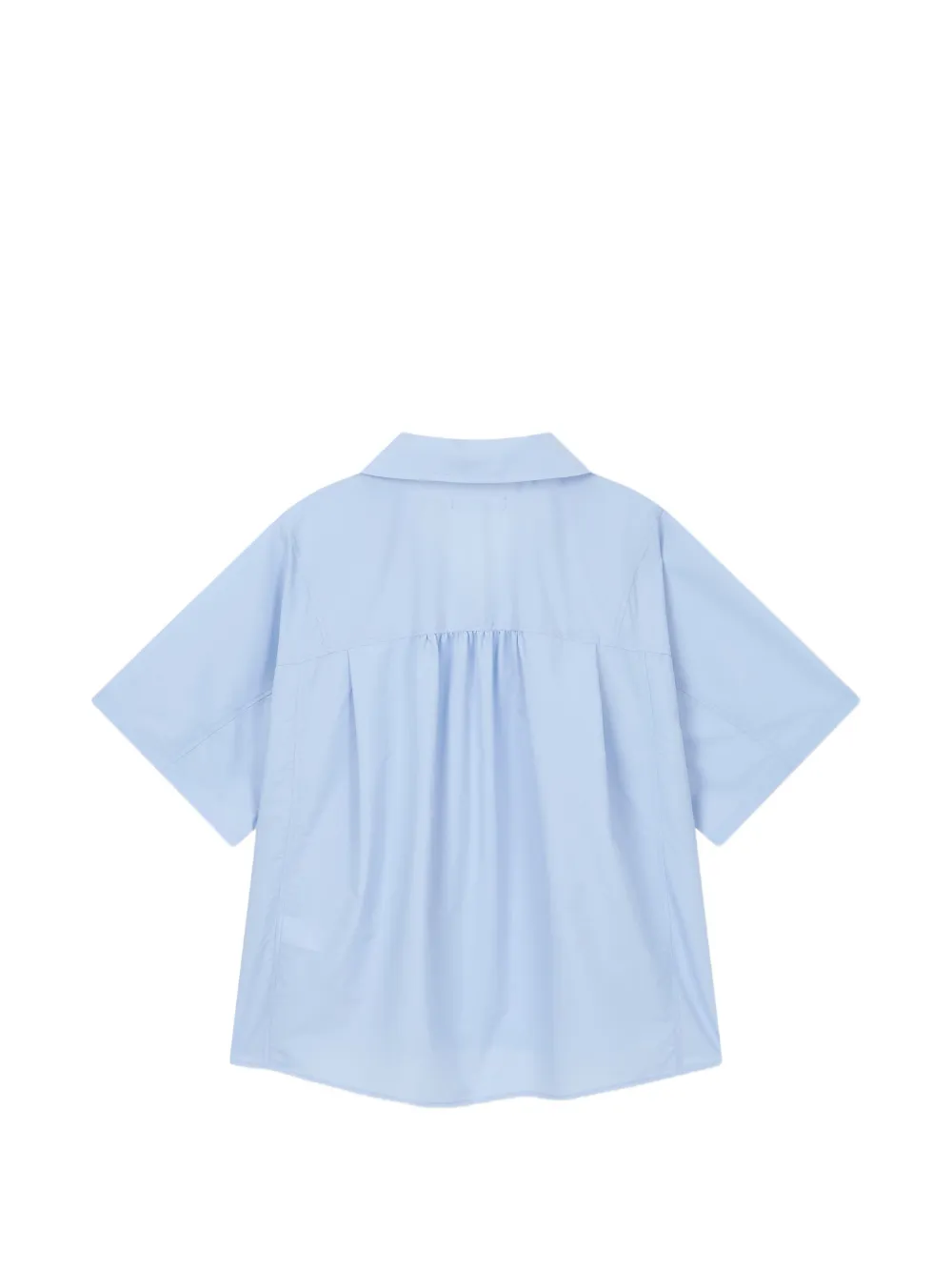 TOMBOY Overhemd met korte mouwen Blauw