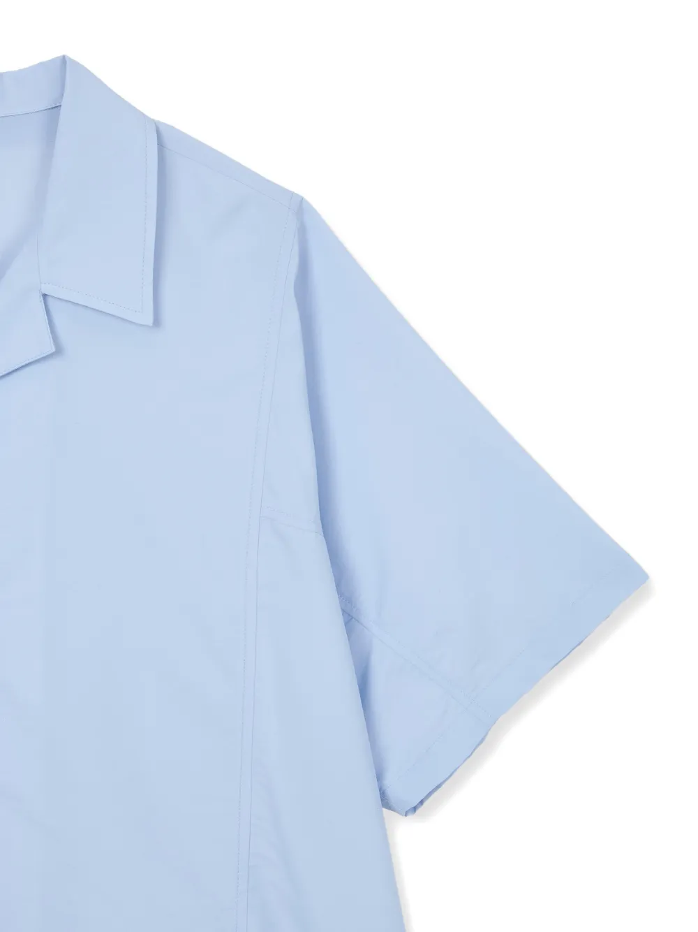 TOMBOY Overhemd met korte mouwen Blauw