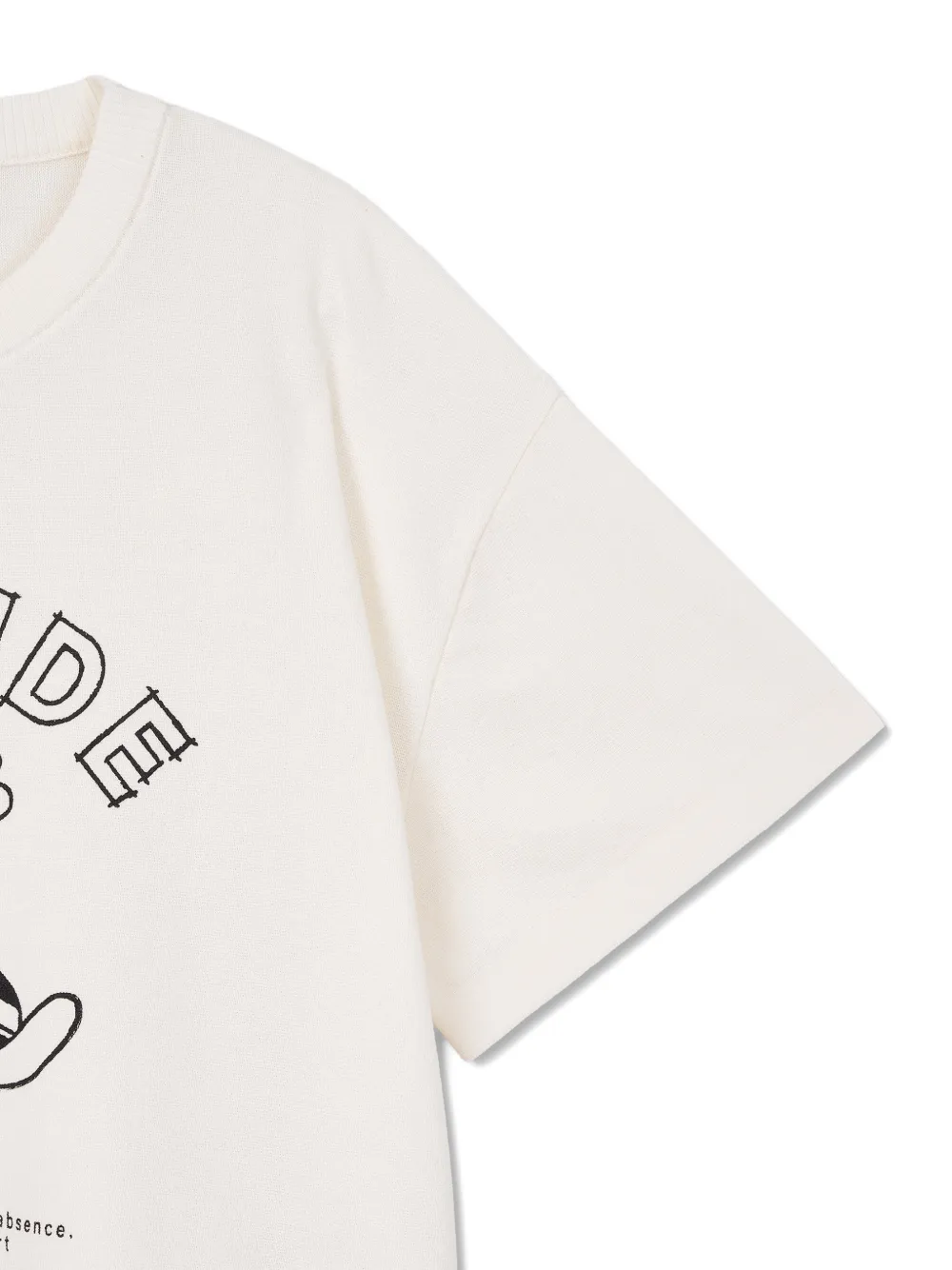 TOMBOY T-shirt met grafische print Beige