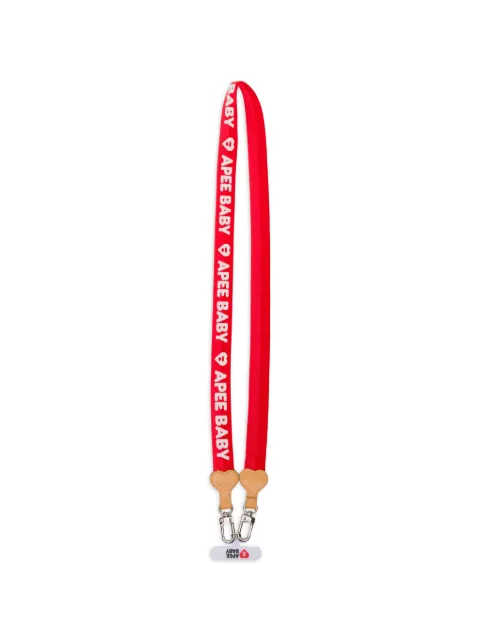 APEE™ by *A BATHING APE® logo-embroidered phone lanyard