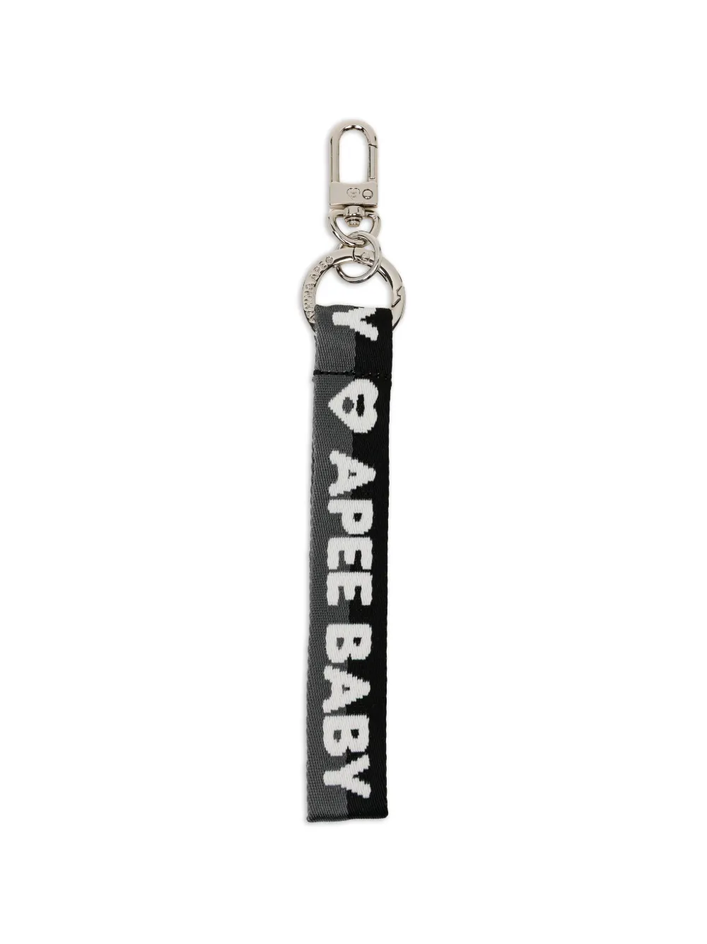APEE™ by *A BATHING APE® logo-embroidered strap keyring · One Size