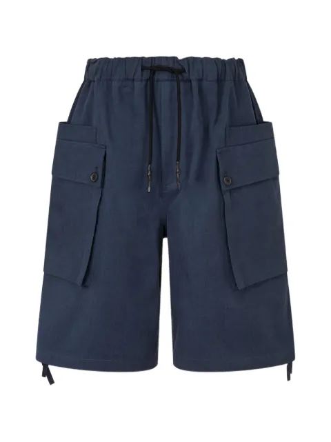 TOMBOY drawstring-waist cargo shorts