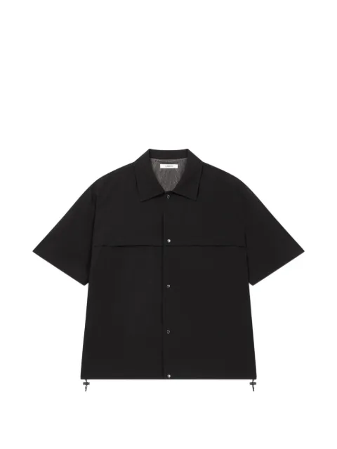 TOMBOY drawstring-hem short-sleeve shirt