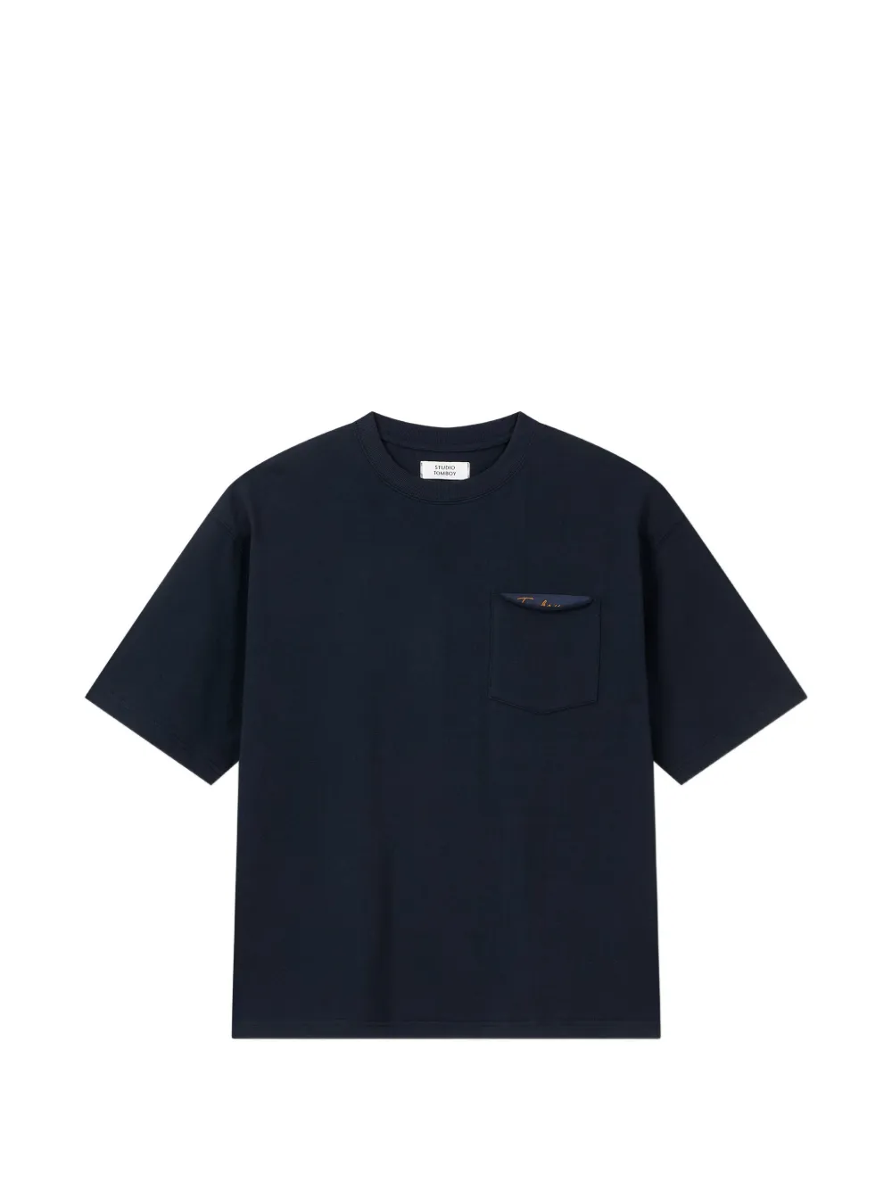 TOMBOY chest-pocket T-shirt - Blu