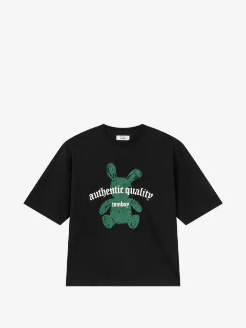 TOMBOY bear-print T-shirt