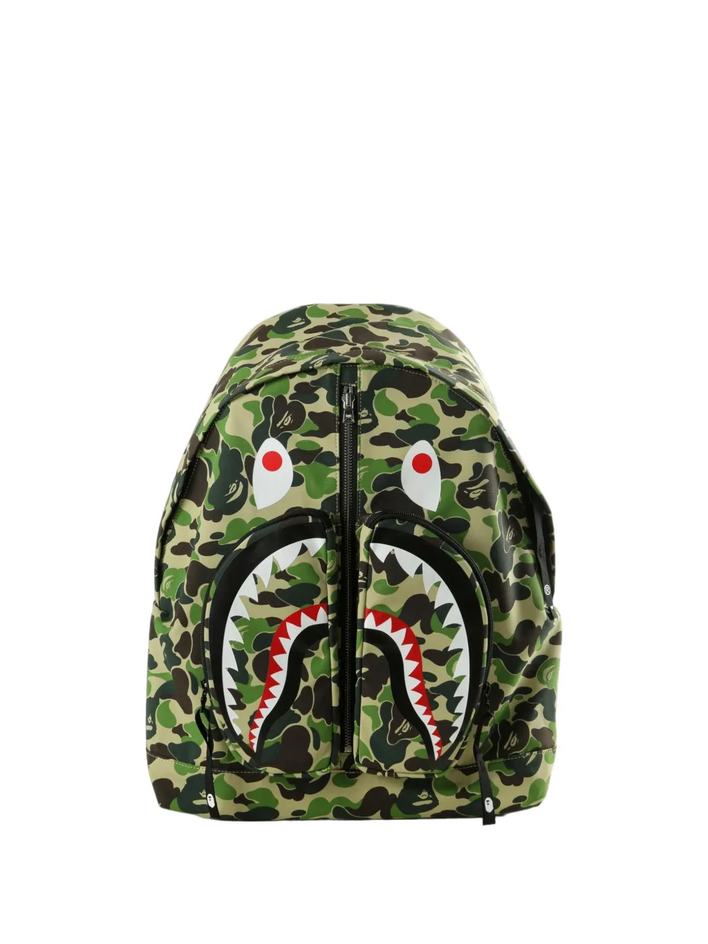 A BATHING APE® Shark Camo backpack - Verde