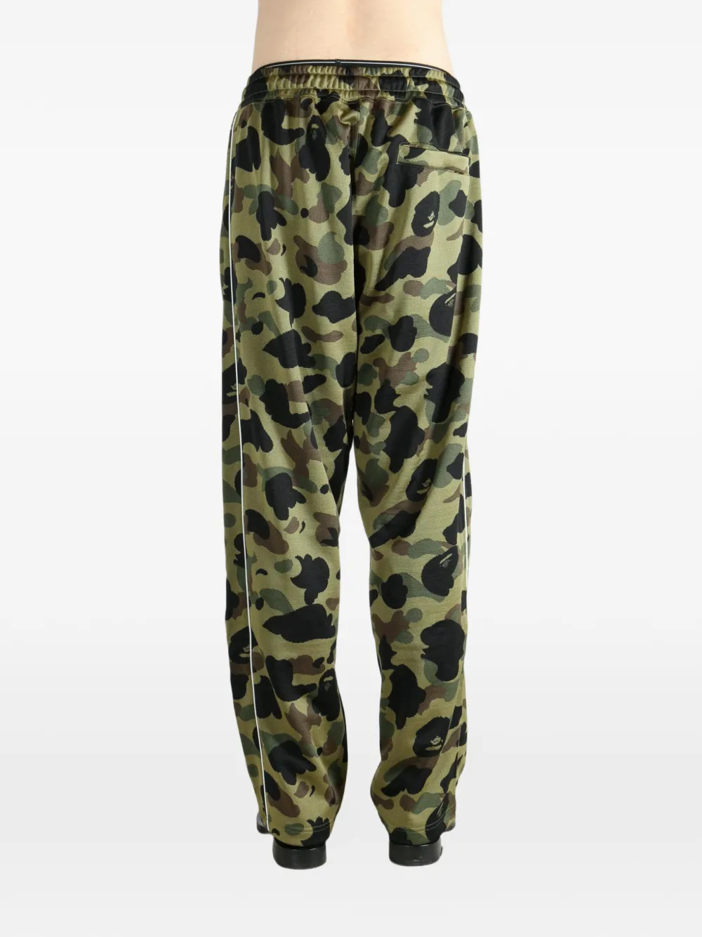 A BATHING APE® カモフラージュ トラックパンツ | グリーン | FARFETCH JP