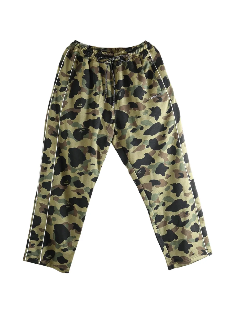 A BATHING APE® カモフラージュ トラックパンツ | グリーン | FARFETCH JP
