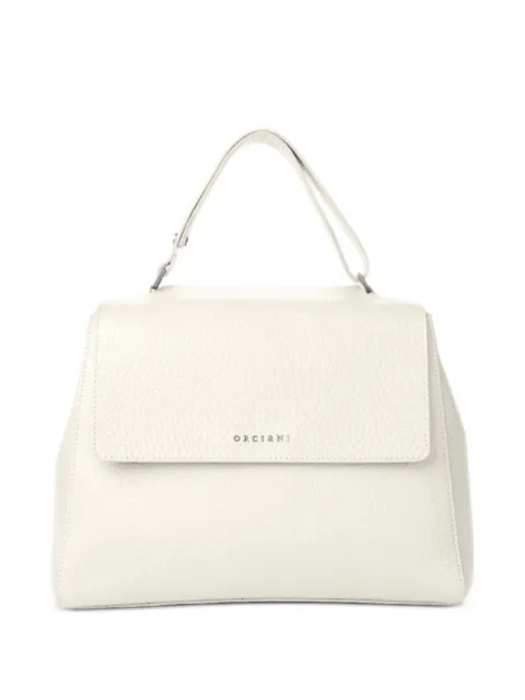 Orciani Sveva pebbled tote bag