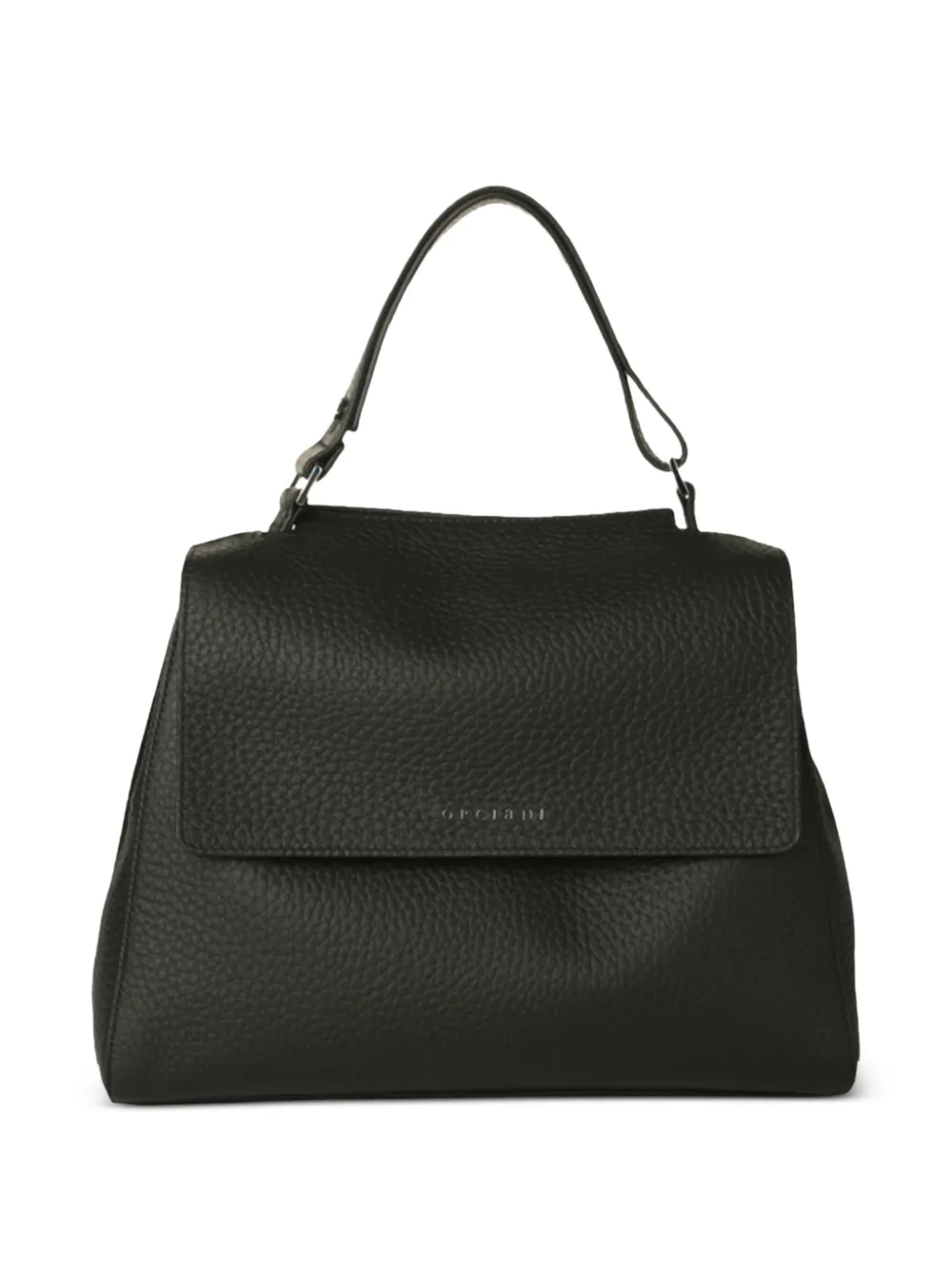 Orciani Sveva leather shoulder bag - Nero