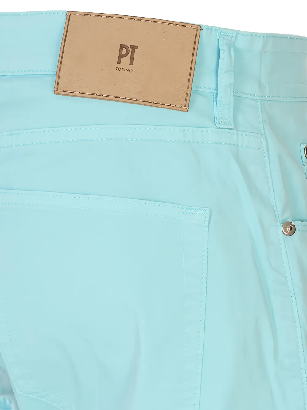 PT Torino Broek met logopatch Blauw