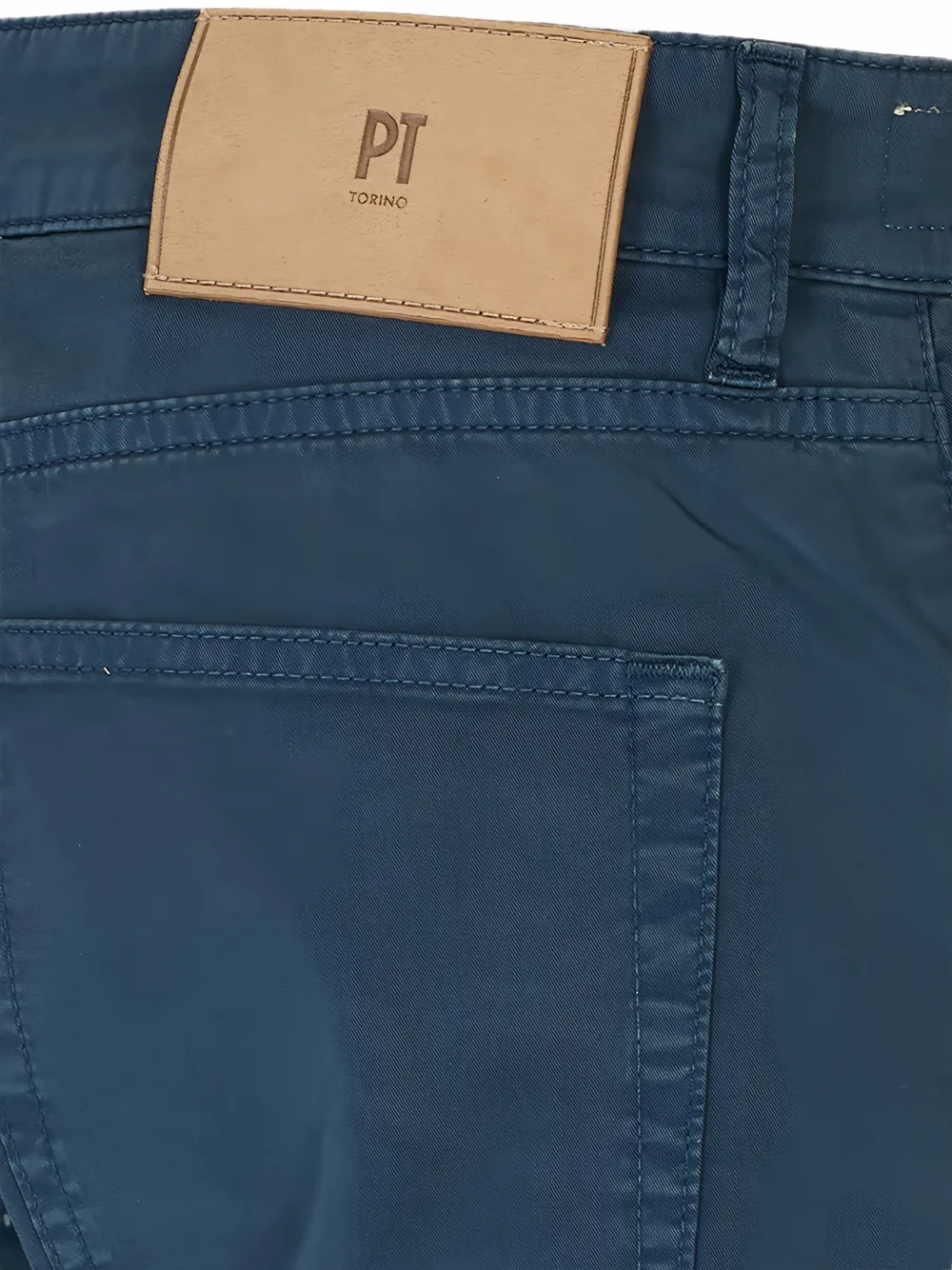 PT Torino Broek met logopatch Blauw