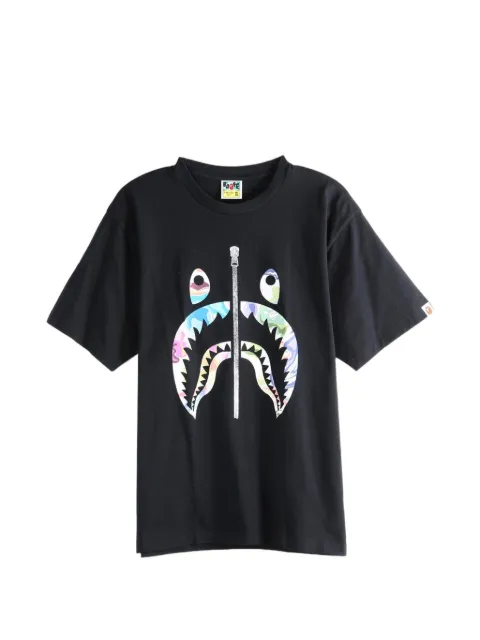 A BATHING APE® t-shirt à imprimé Art Camo Shark