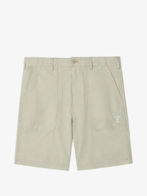 CHOCOOLATE bermudas rectas con parche del logo