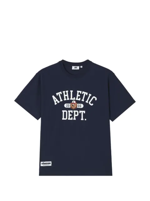 CHOCOOLATE playera con cuello redondo y estampado gráfico
