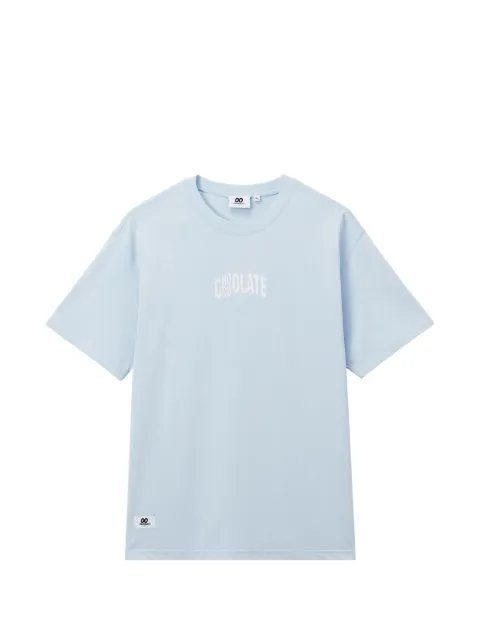 CHOCOOLATE logo-print T-shirt