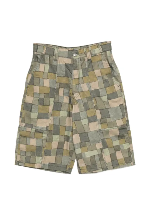 Maison Kitsuné checked shorts