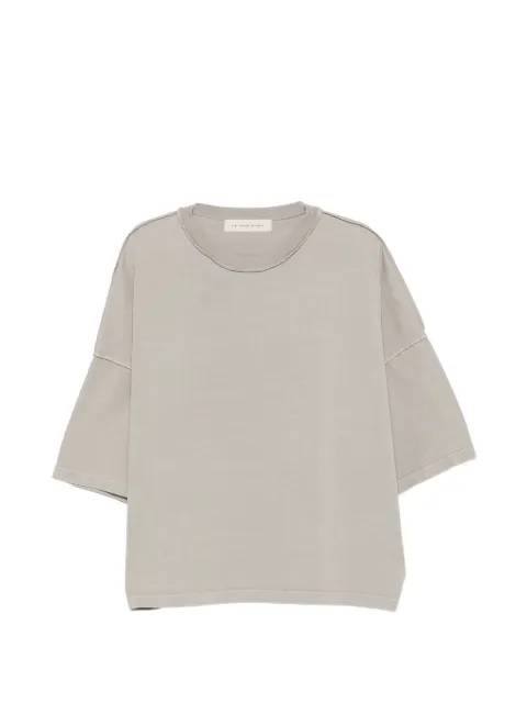 STAY HUMAN ON EARTH drop-shoulder T-shirt