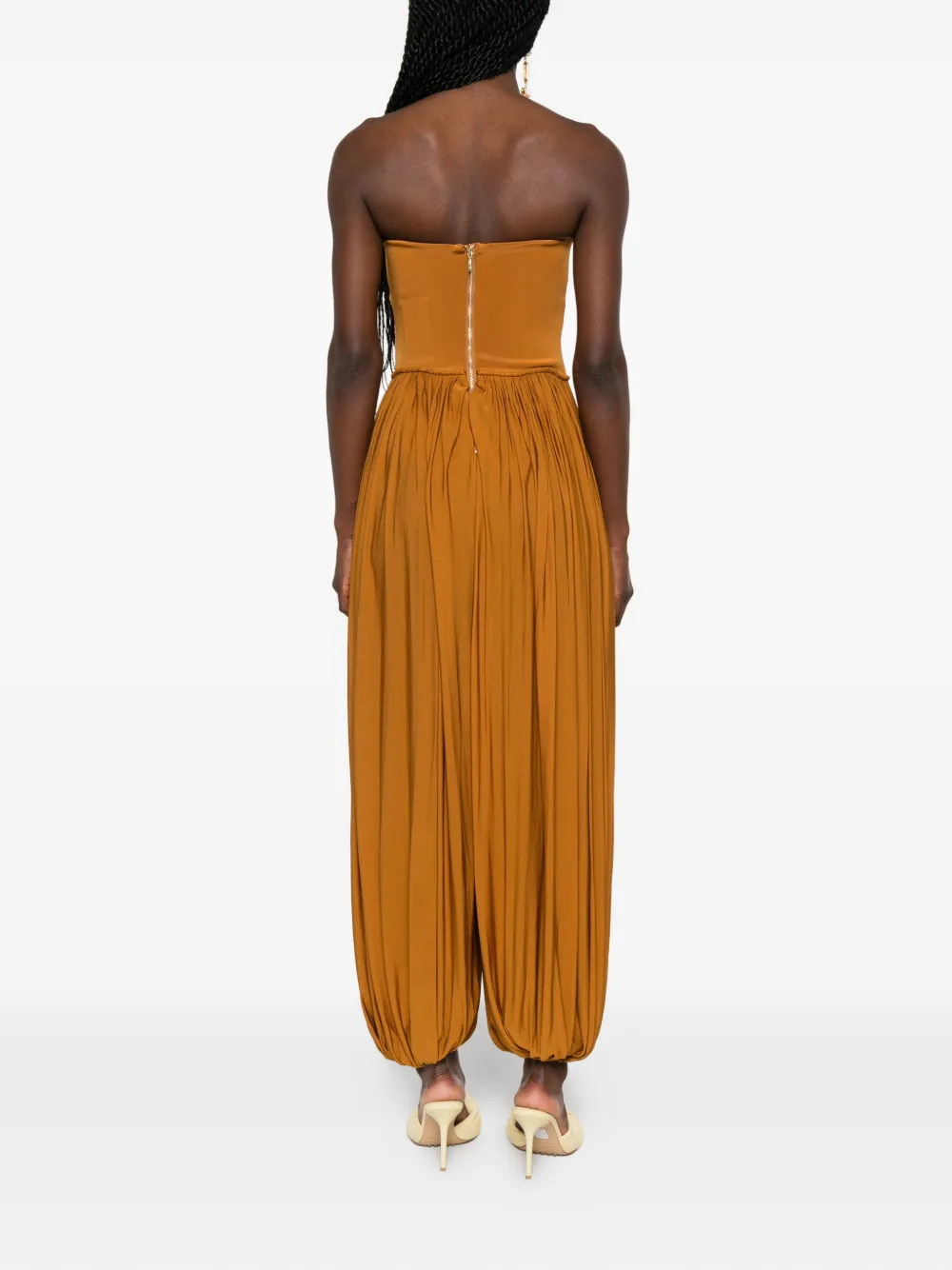 ZIMMERMANN Luna jersey jumpsuit Bruin