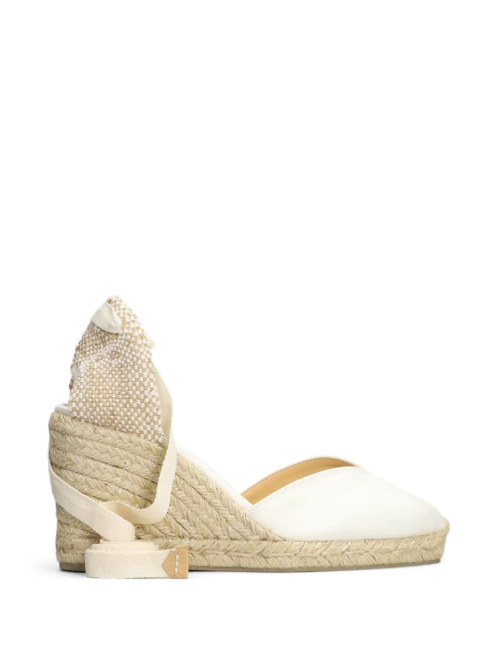 Castañer wedge espadrilles - White