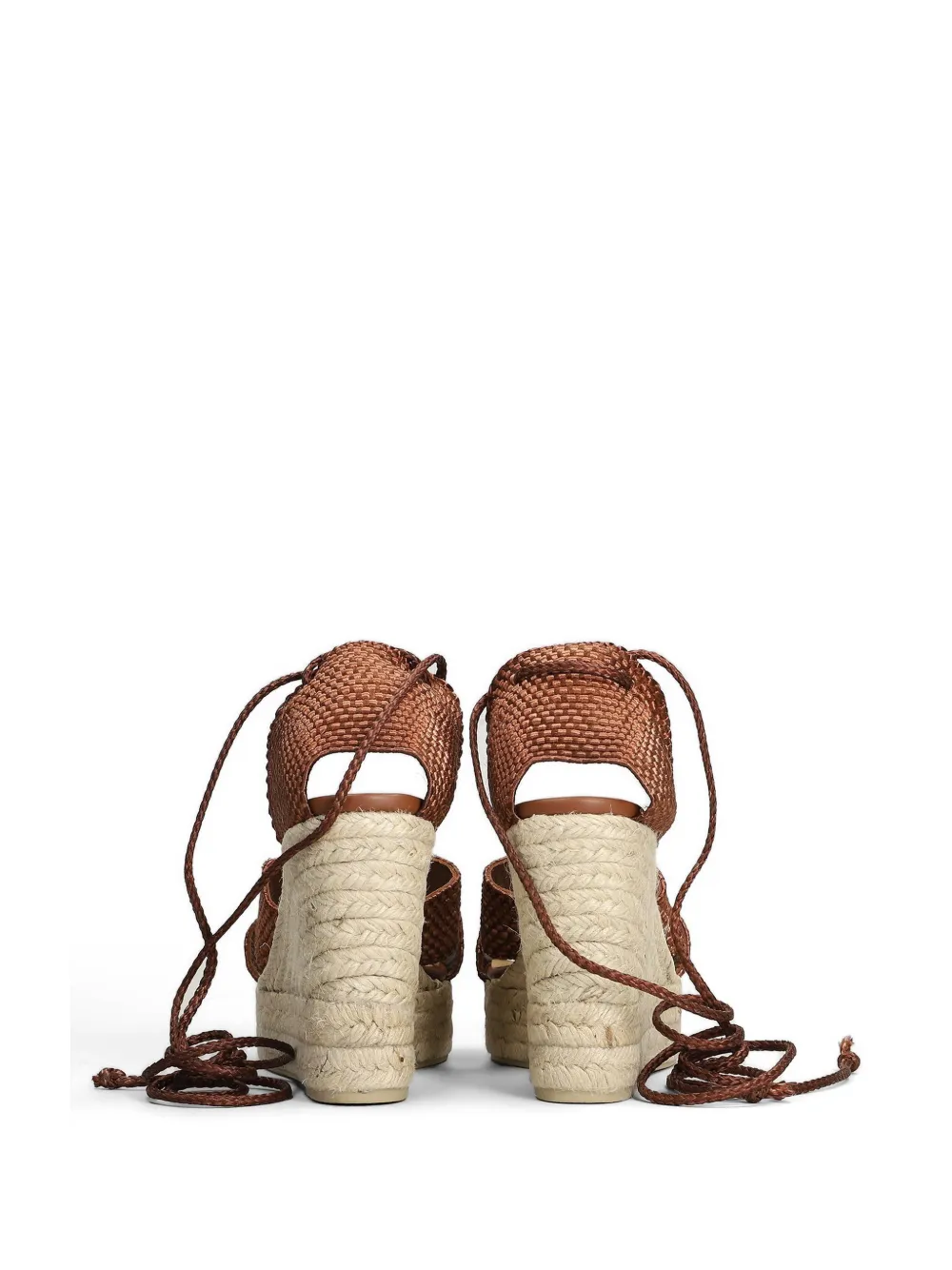Castañer Becca sandalen met gekruiste bandjes Bruin