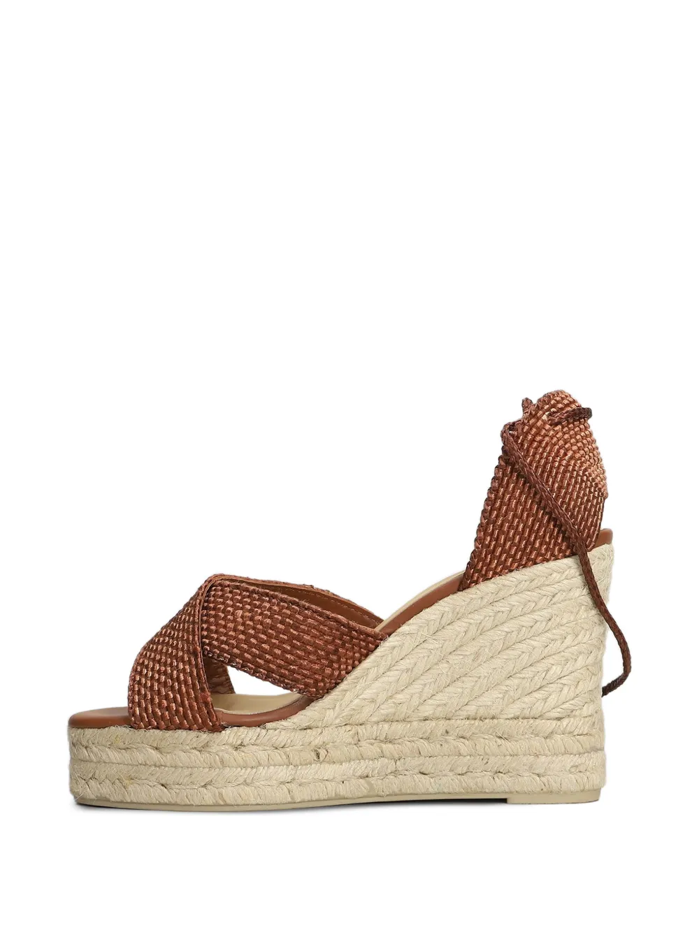 Castañer Becca sandalen met gekruiste bandjes Bruin