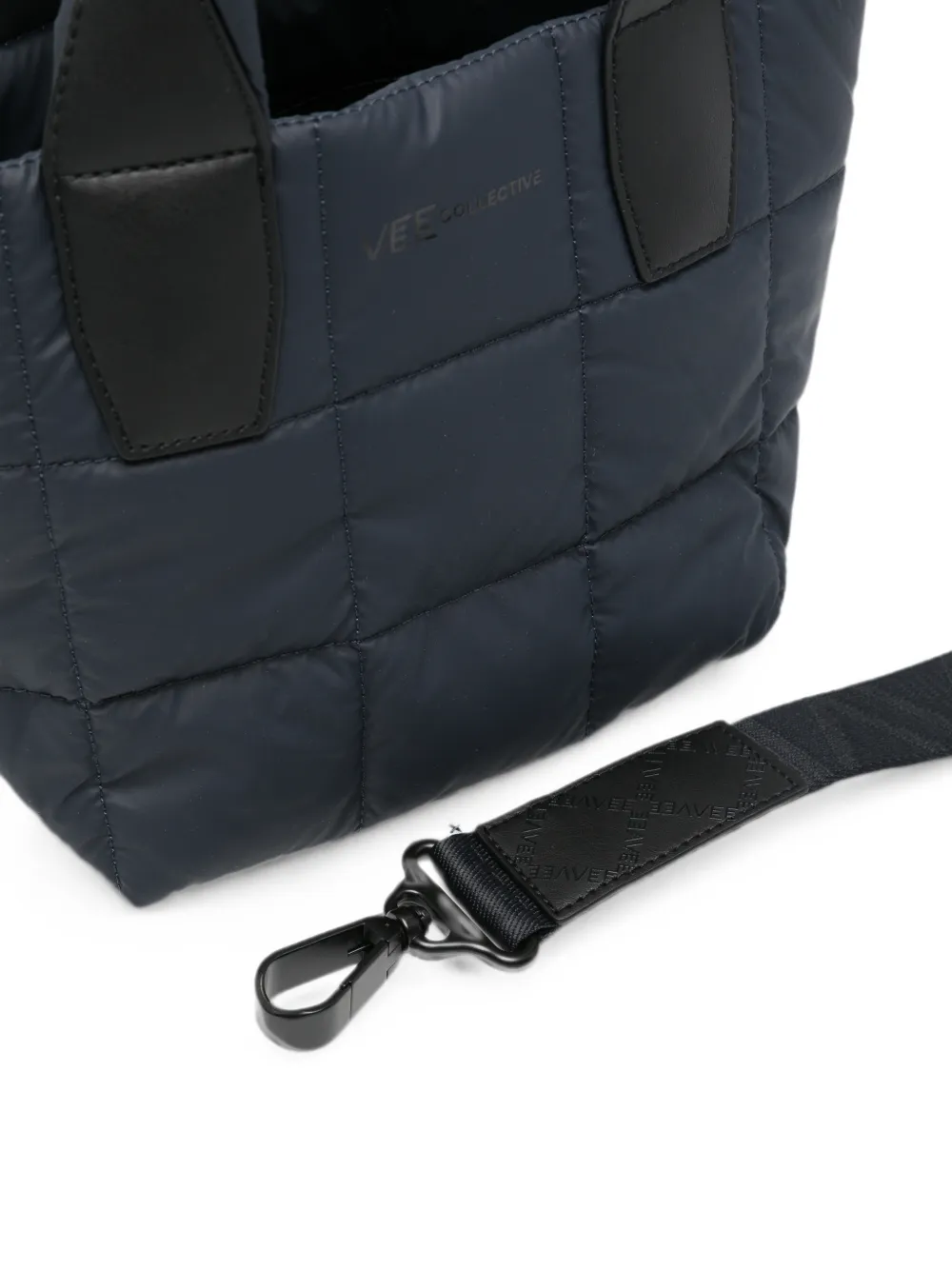  Veecollective Mini Porter Quilted Tote Bag - Azul 