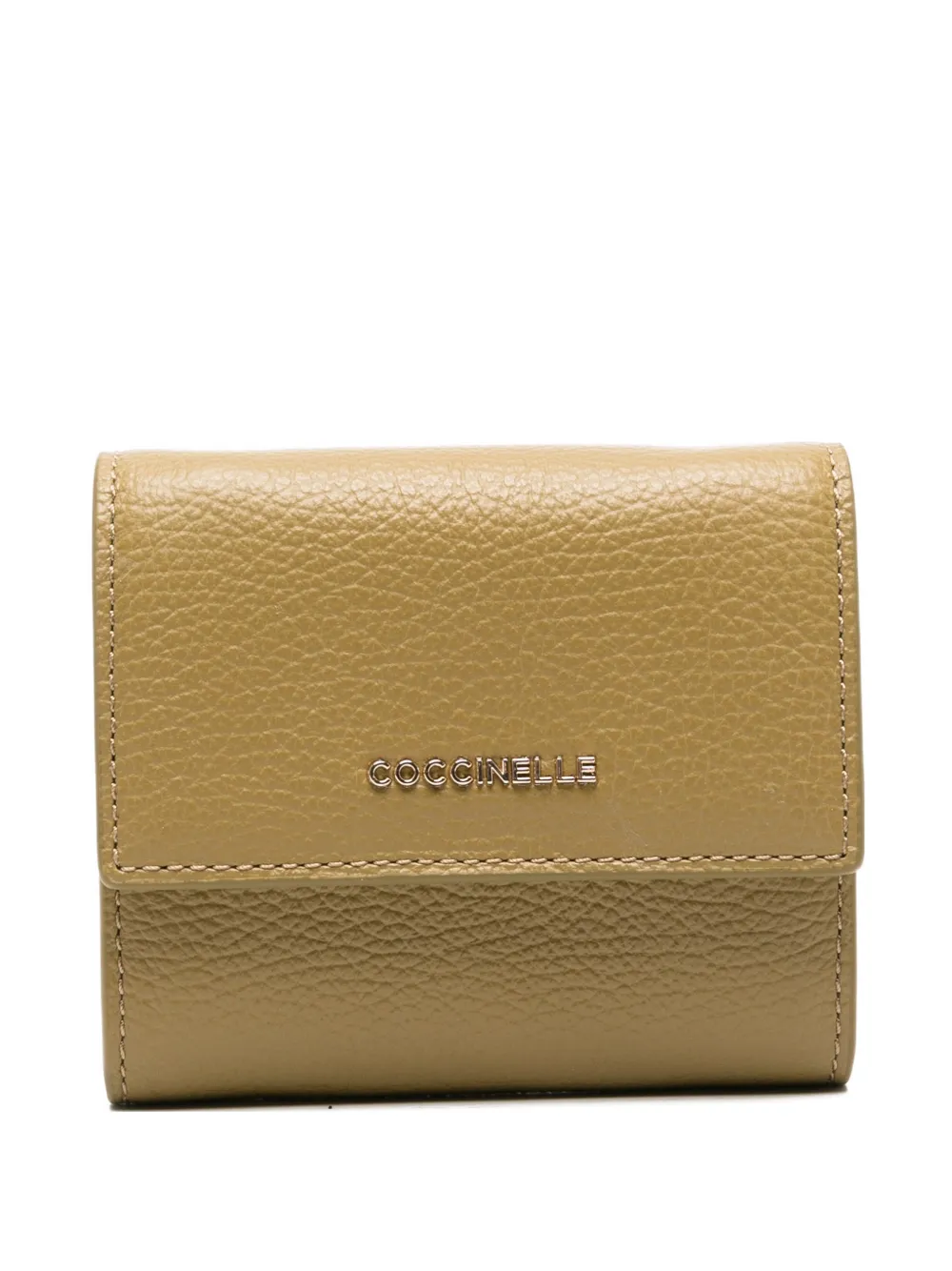Coccinelle Metallic Soft wallet - Verde