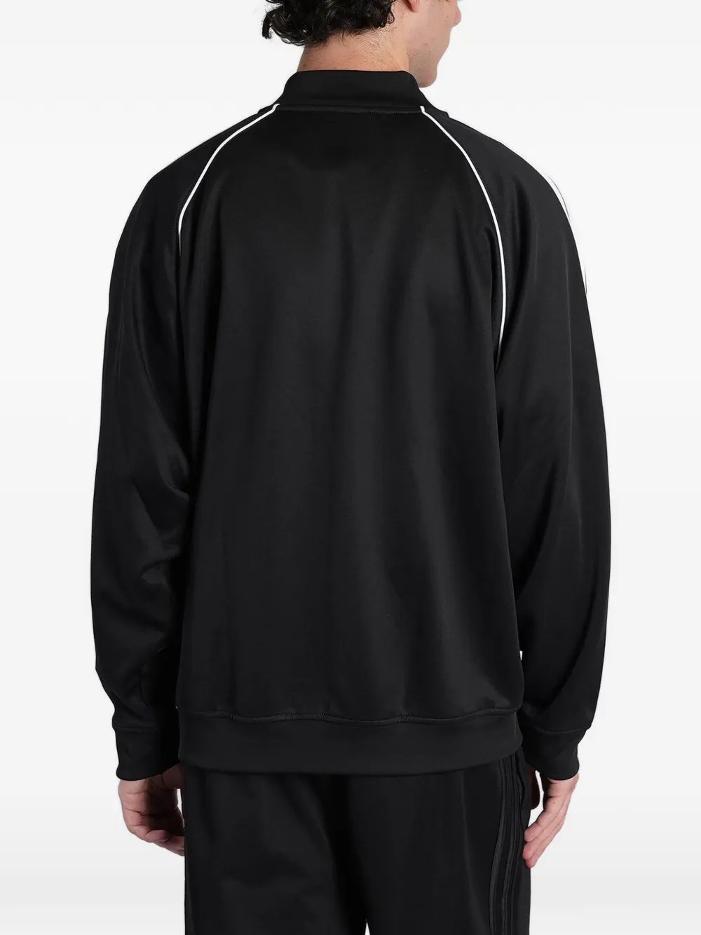 adidas SST Adicolor Classics logo-embroidered track jacket Zwart