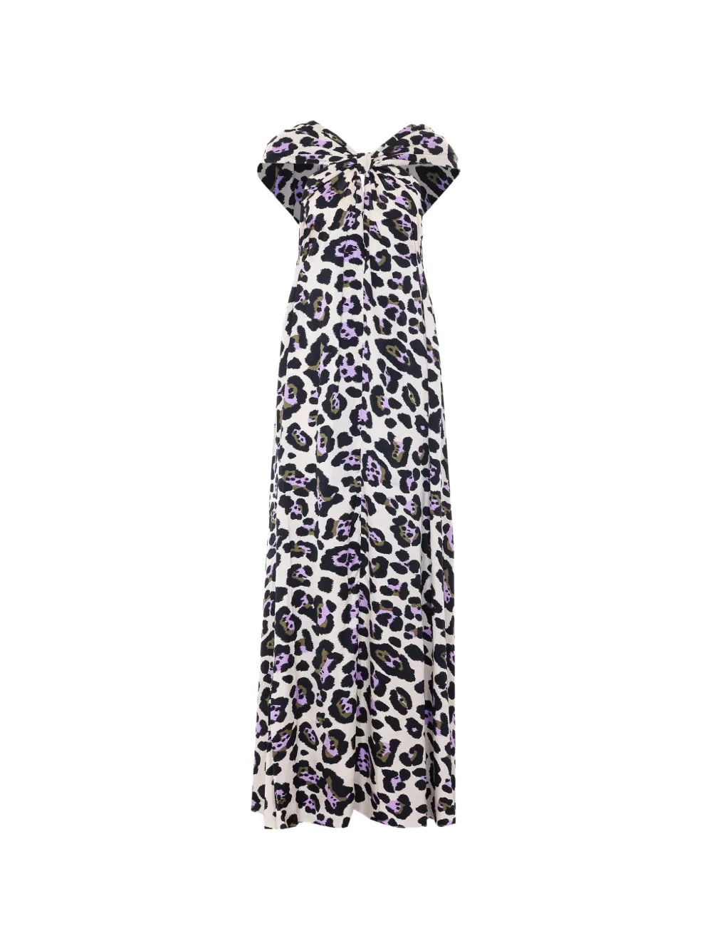 Essentiel Antwerp Jaycee A-line halterneck maxi dress - Multicolore