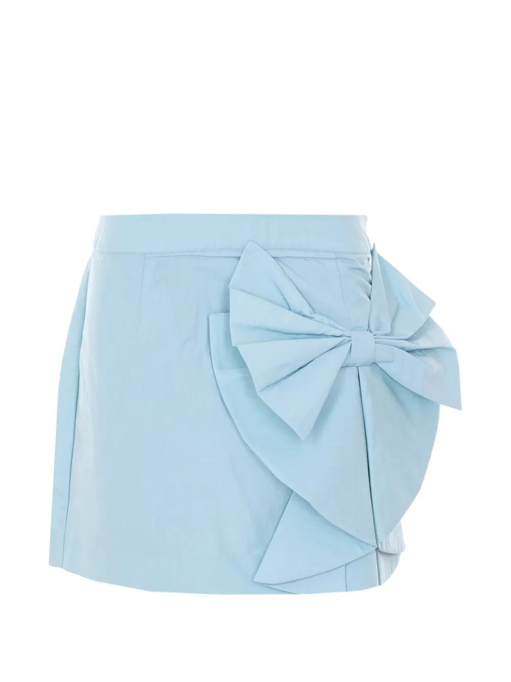 Essentiel Antwerp Joyous bow-detail mini skirt - Blu
