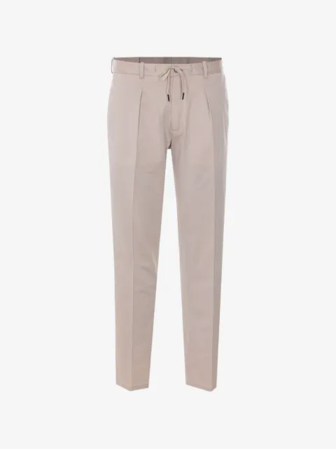 Circolo 1901 pantalon droit à lien de resserrage