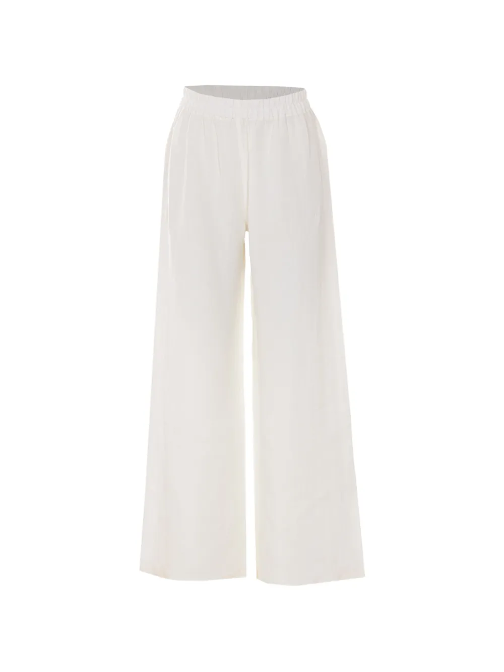 Maurizio Pecoraro wide-leg cropped trousers - Weiß
