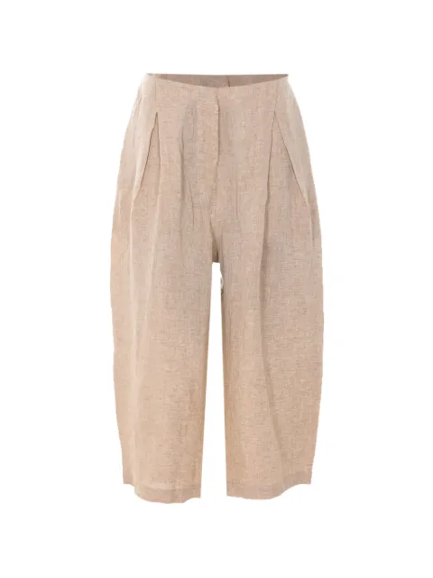 Maurizio Pecoraro pleated elasticated-waist trousers