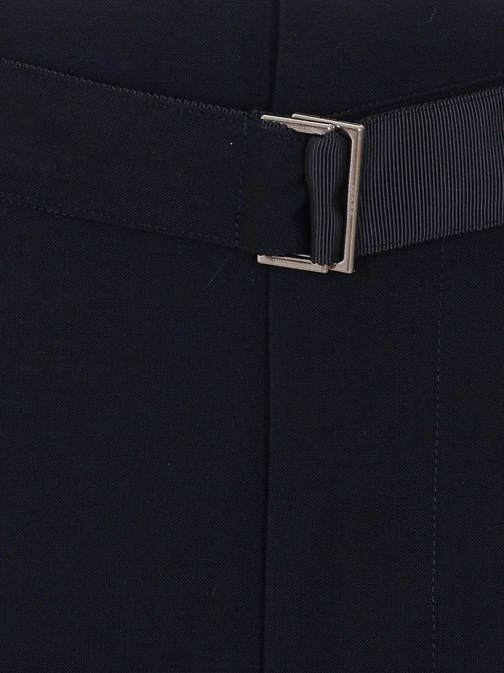 sacai Plooirok met ceintuur Blauw