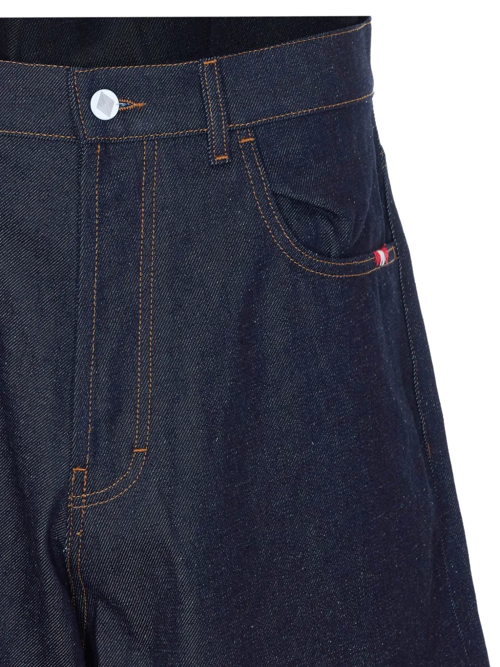 AMISH Denim shorts Blauw