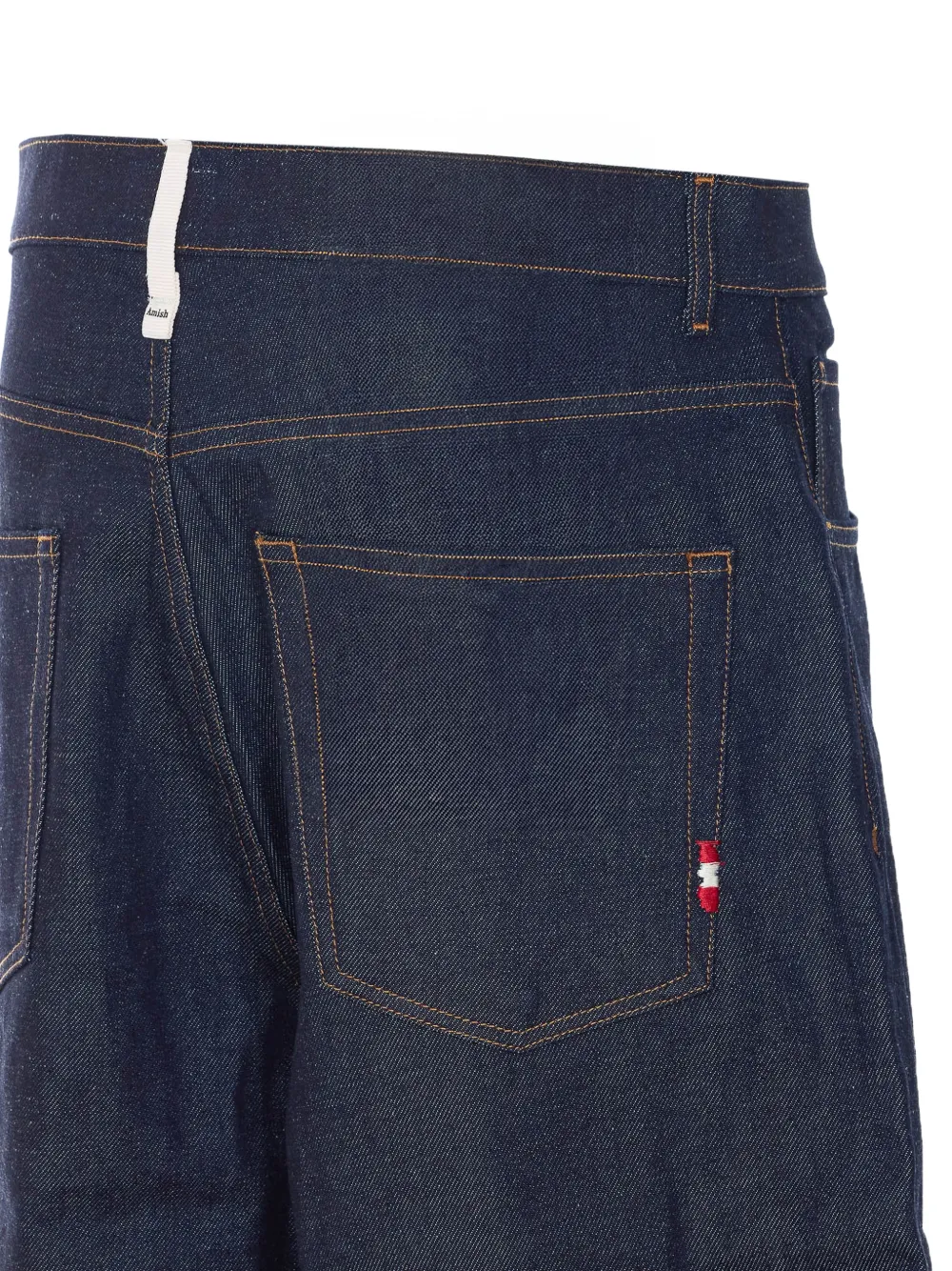AMISH Denim shorts Blauw