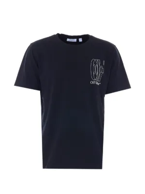 Off-White graphic-print T-shirt | Black | FARFETCH GE