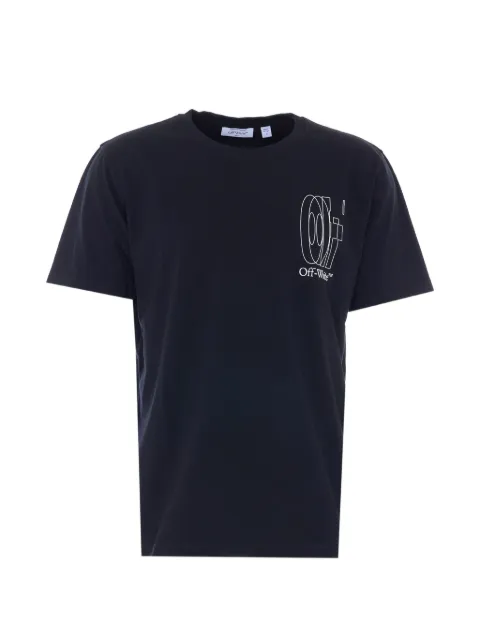 Off-White Double Arrow logo-print T-shirt