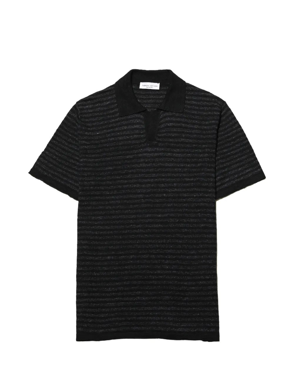 Roberto Collina striped shirt - Nero
