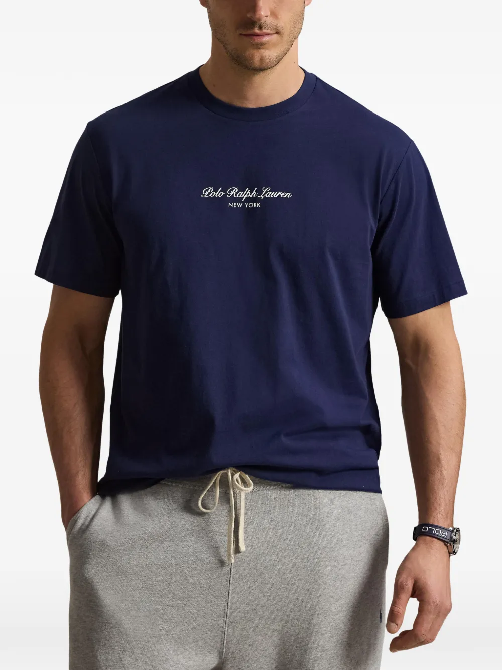 Polo Ralph Lauren T-shirt met logoprint Blauw